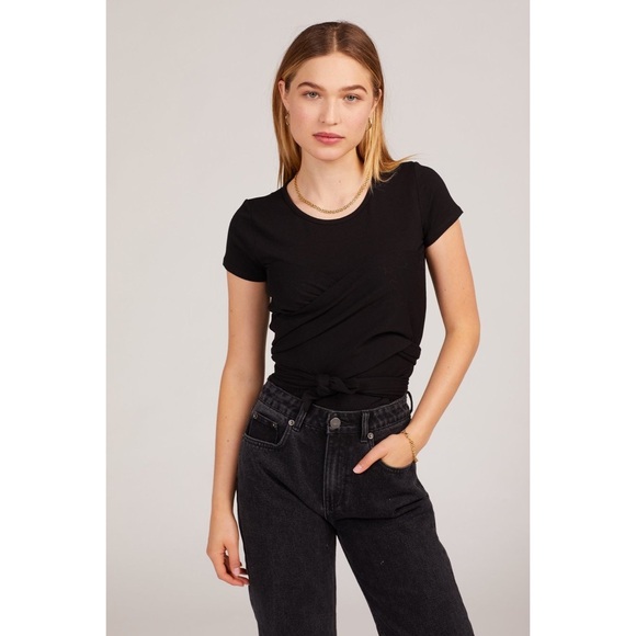 NWOT The Line by K Jeanne Top in Black - Picture 3 of 12